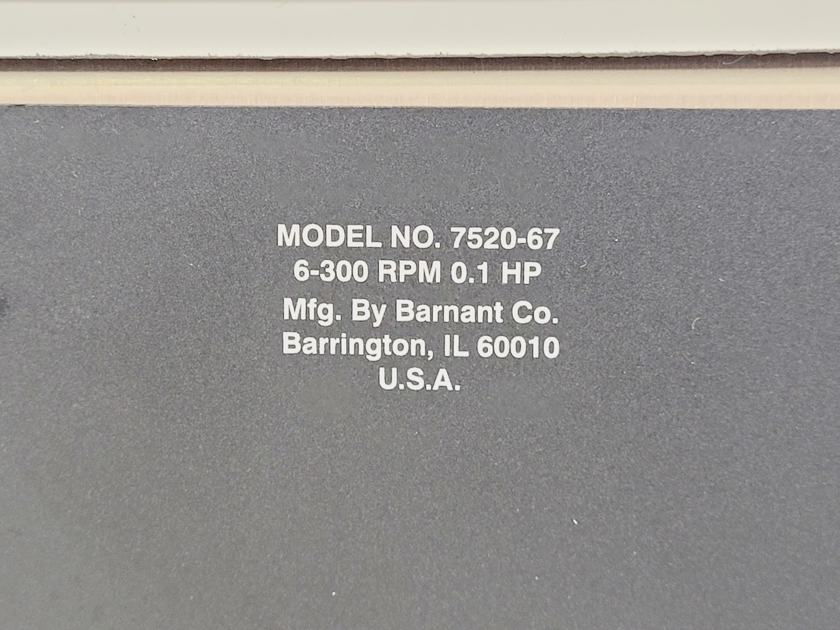 Image of Cole Parmer 7520-67 MasterFlex Peristaltic Console Pump Drive