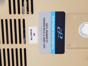 Thumbnail image of Cole Parmer 7520-67 MasterFlex Peristaltic Console Pump Drive 