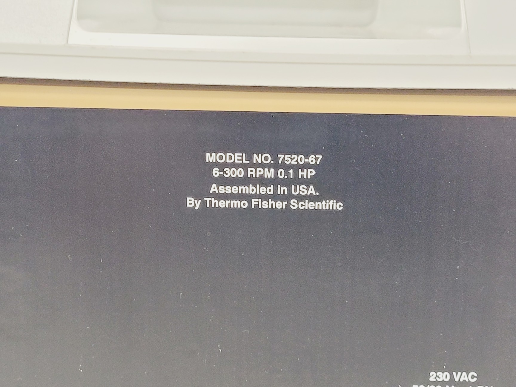 Image of Cole Parmer 7520-67 MasterFlex Peristaltic Console Pump Drive 