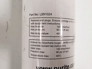 Thumbnail image of Purite HP160 BP/IT L300255 Water Purification System w/ Accessories Lab