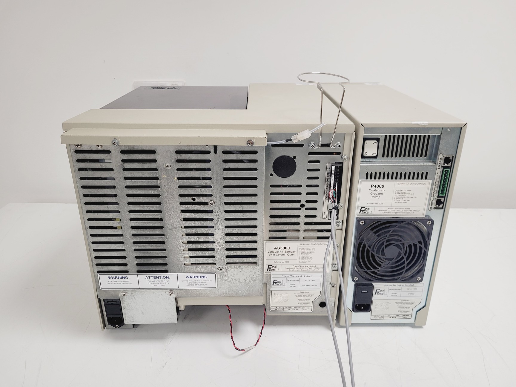 Image of Thermo Separation HPLC System, UV1000, AS3000, P4000, SCM1000 w/ Zoostorm PC