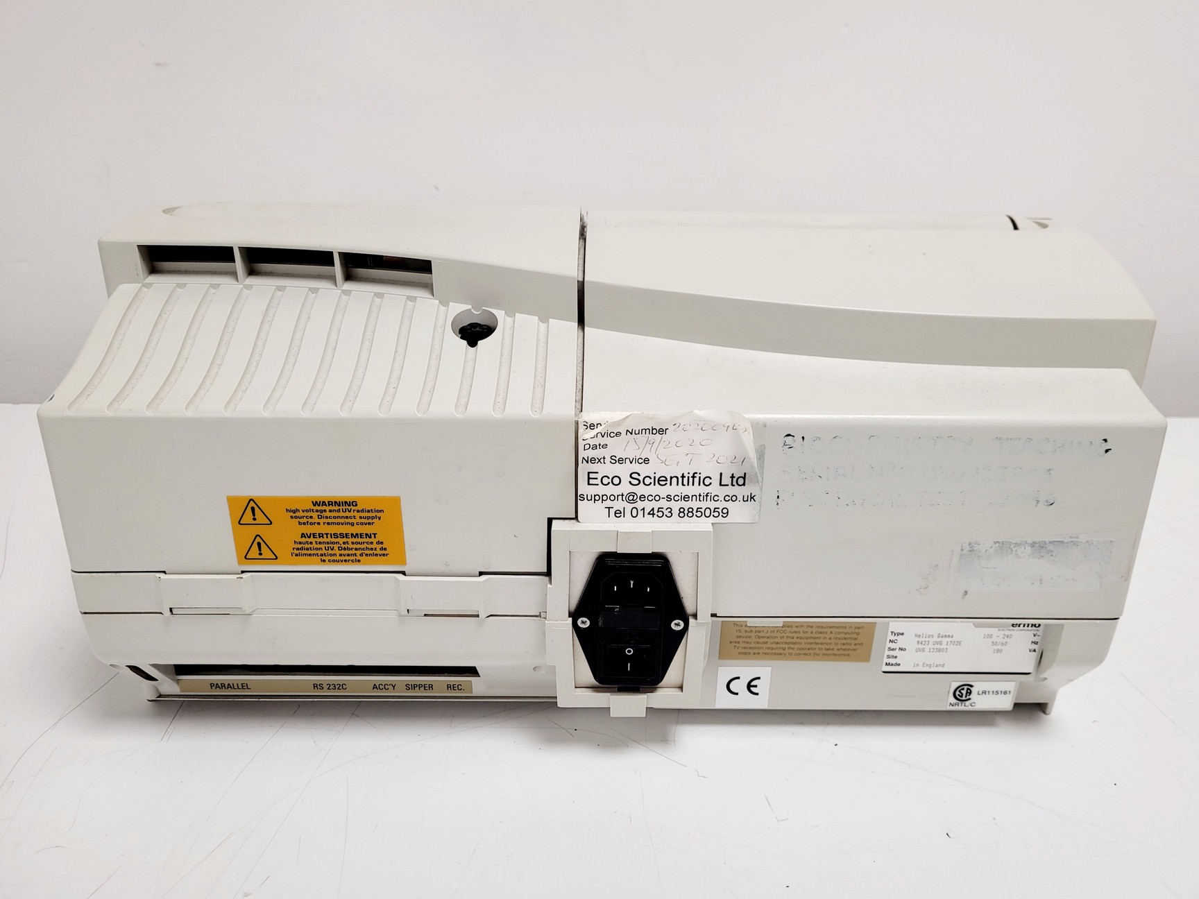 Image of Thermo Electron Corporation Helios Gamma UV-VIS Spectrophotometer Lab