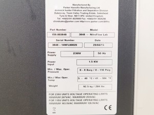 Thumbnail image of Parker Balston NitroFlowLab Mobile Nitrogen Gas Generator Lab