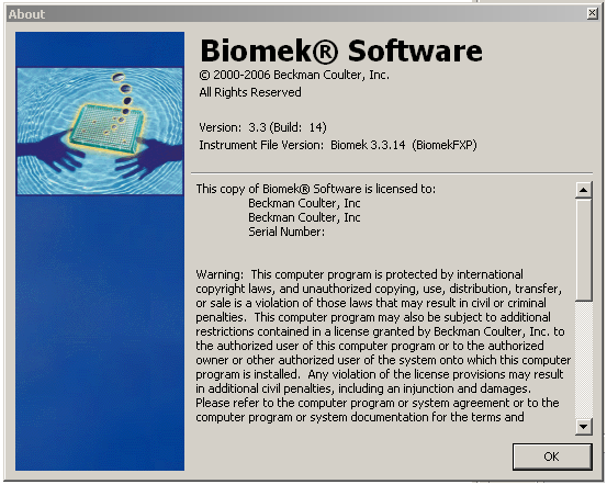Image of Beckman Coulter Biomek FXP Automation Workstation System w/ Software Lab