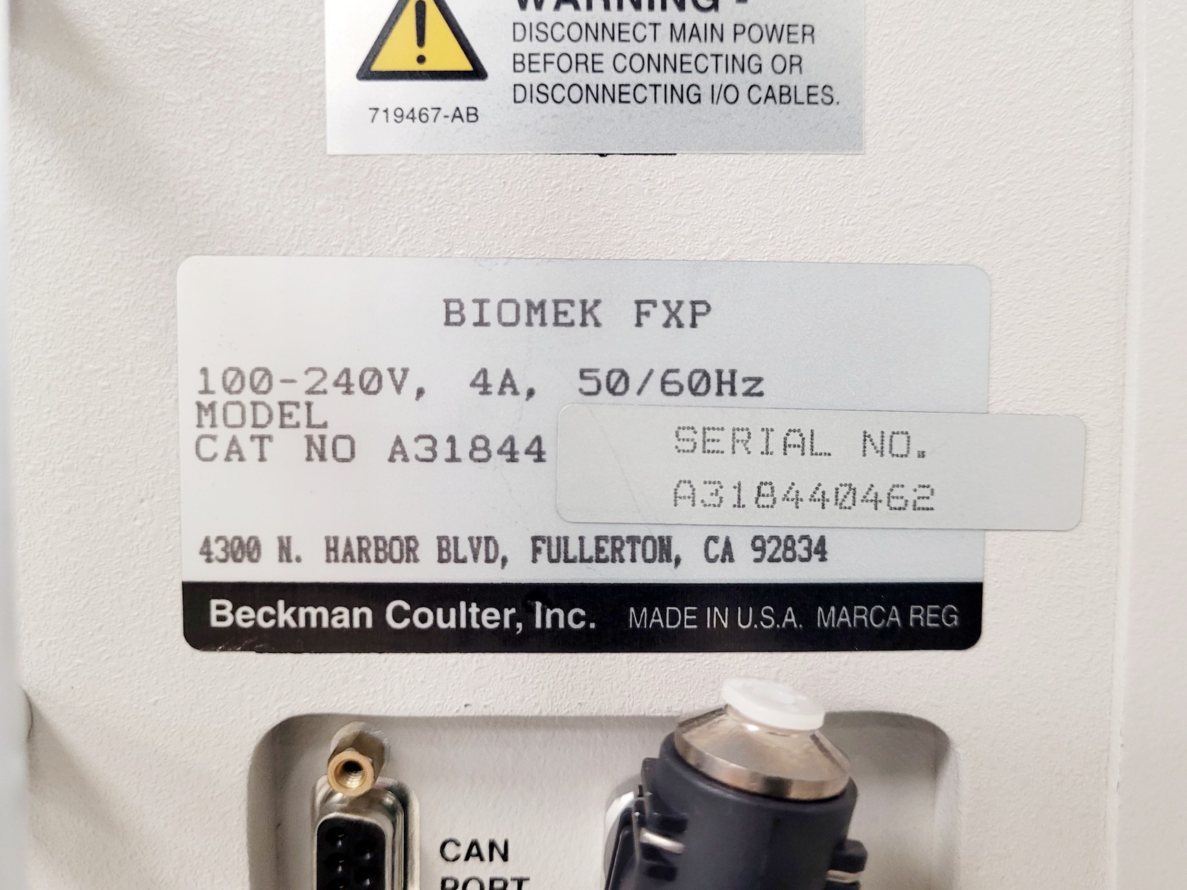 Image of Beckman Coulter Biomek FXP Automation Workstation System w/ Multidrop Combi 