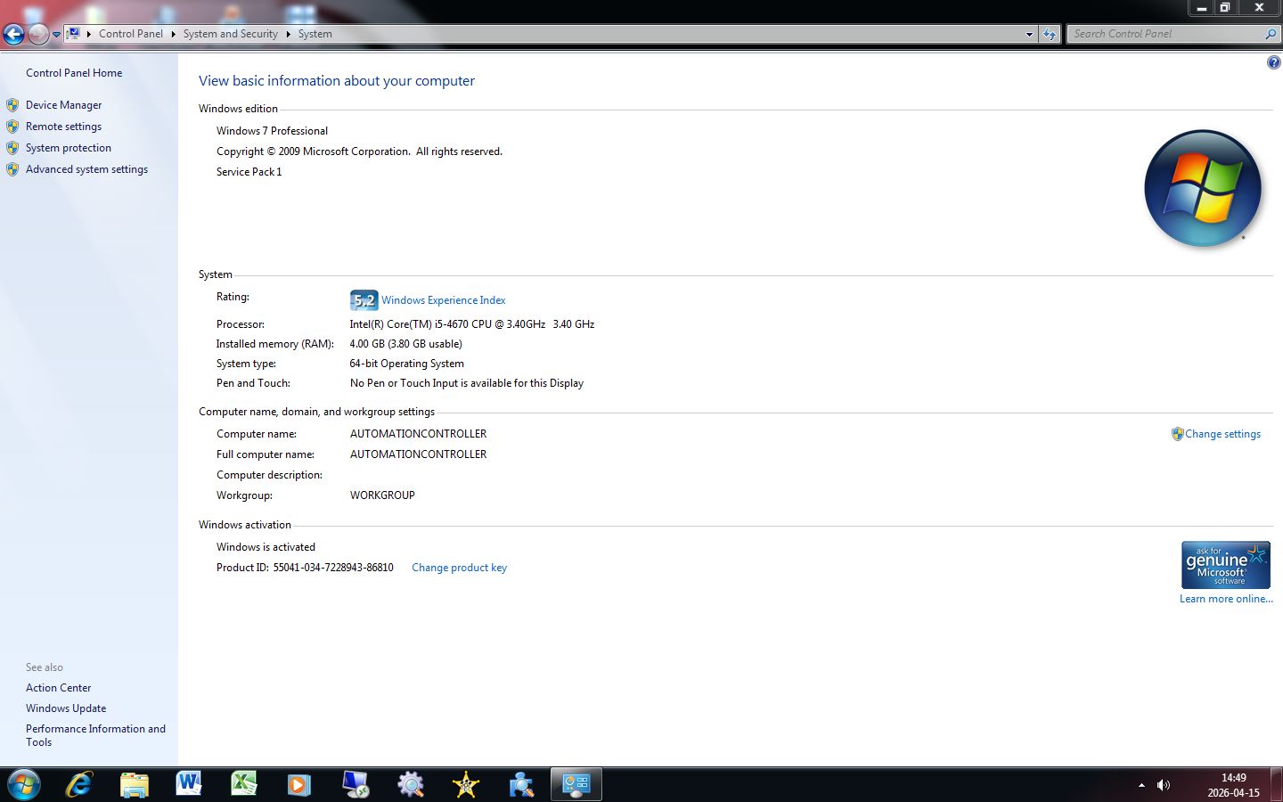 Image of Beckman Coulter Biomek FXP Automation Workstation System w/ PC & Software Lab