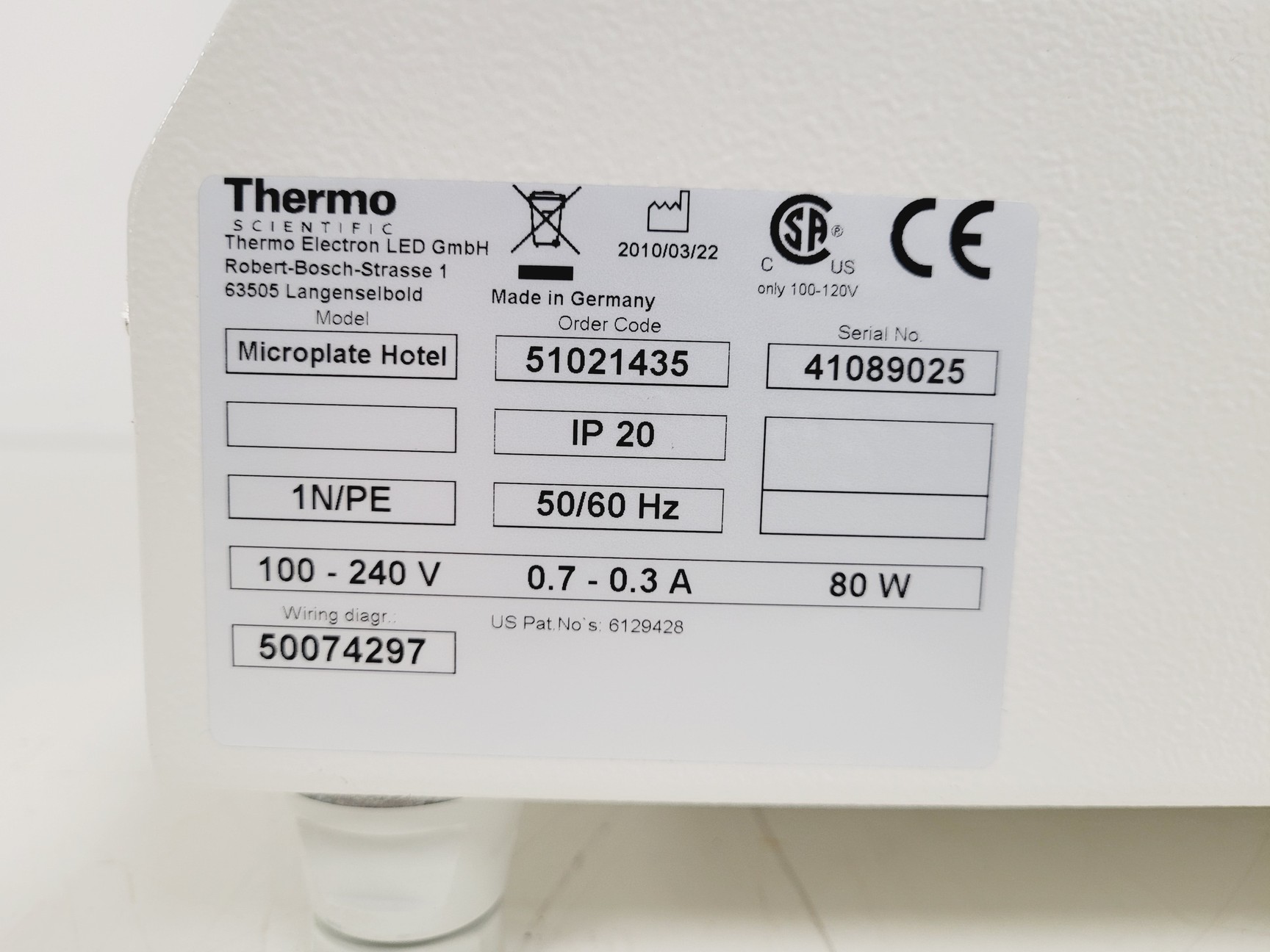 Image of Thermo Scientific Cytomat Microplate Hotel Lab 