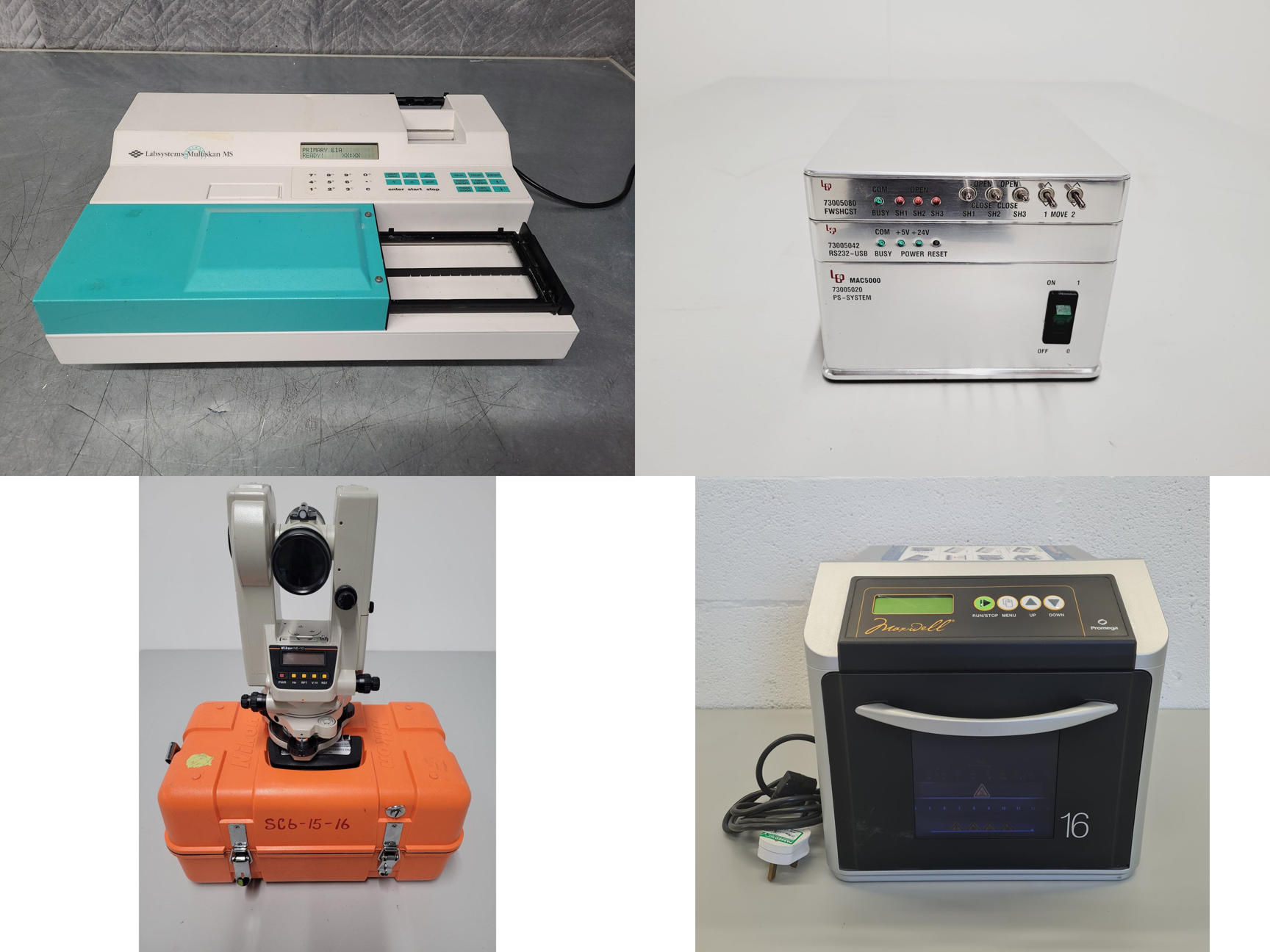 Image of Mixed Job Lot of Laboratory Equipment - Waters, Agilent, Edwards, Perkin Elmer 