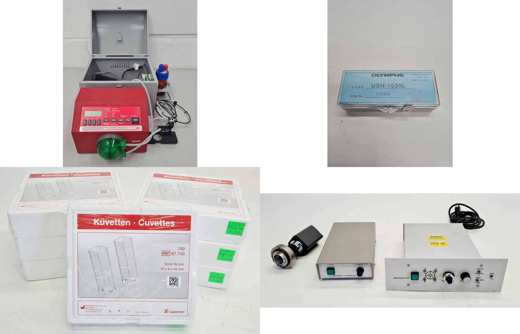 Image of Mixed Job Lot of Laboratory Equipment - Waters, Agilent, Edwards, Perkin Elmer 