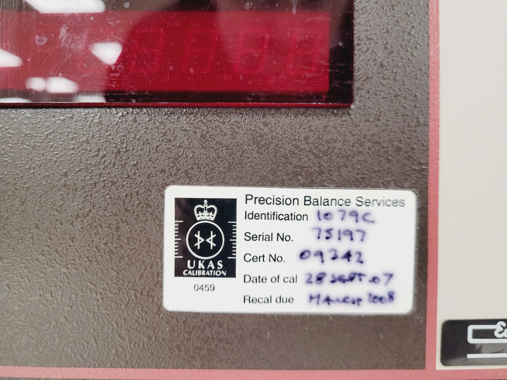 Image of CAHN C-33 Automatic Electric Microbalance Lab