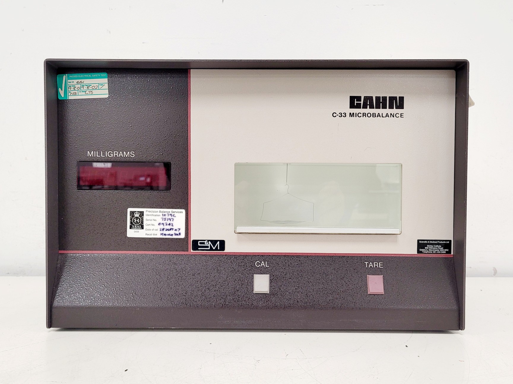 Cosmo Cahn CAHN C-33 Automatic Electric Microbalance Lab