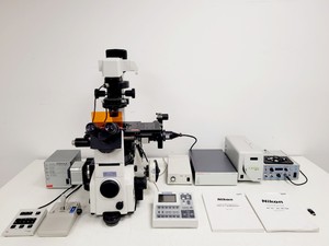 Image of Nikon TE2000E Inverted Microscope Cameras, Fluorescence & Vibration Isolation