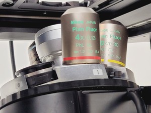 Thumbnail image of Nikon TE2000E Inverted Microscope Cameras, Fluorescence & Vibration Isolation