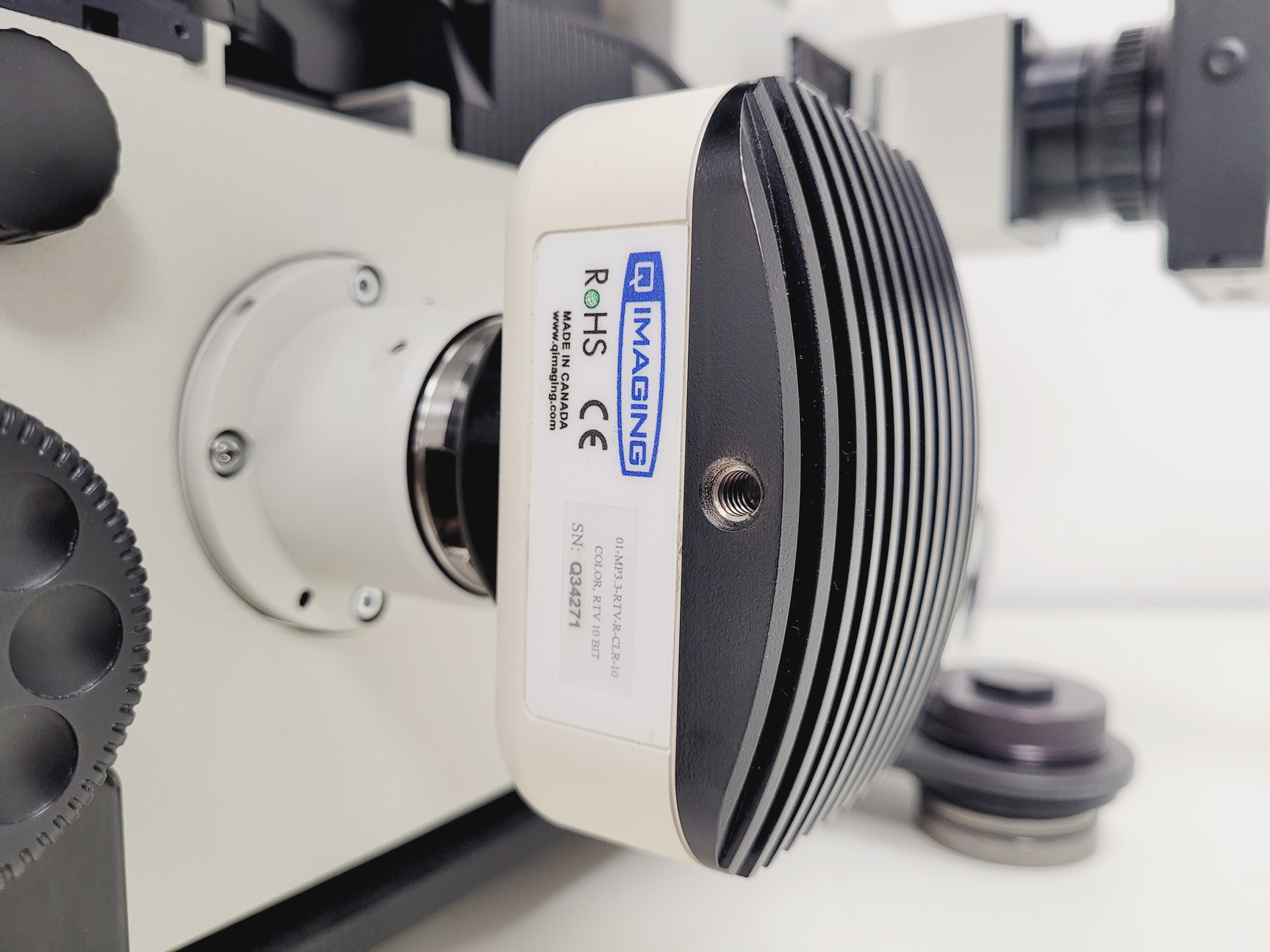 Image of Nikon TE2000E Inverted Microscope Cameras, Fluorescence & Vibration Isolation