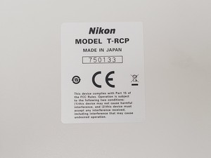 Thumbnail image of Nikon TE2000E Inverted Microscope Cameras, Fluorescence & Vibration Isolation