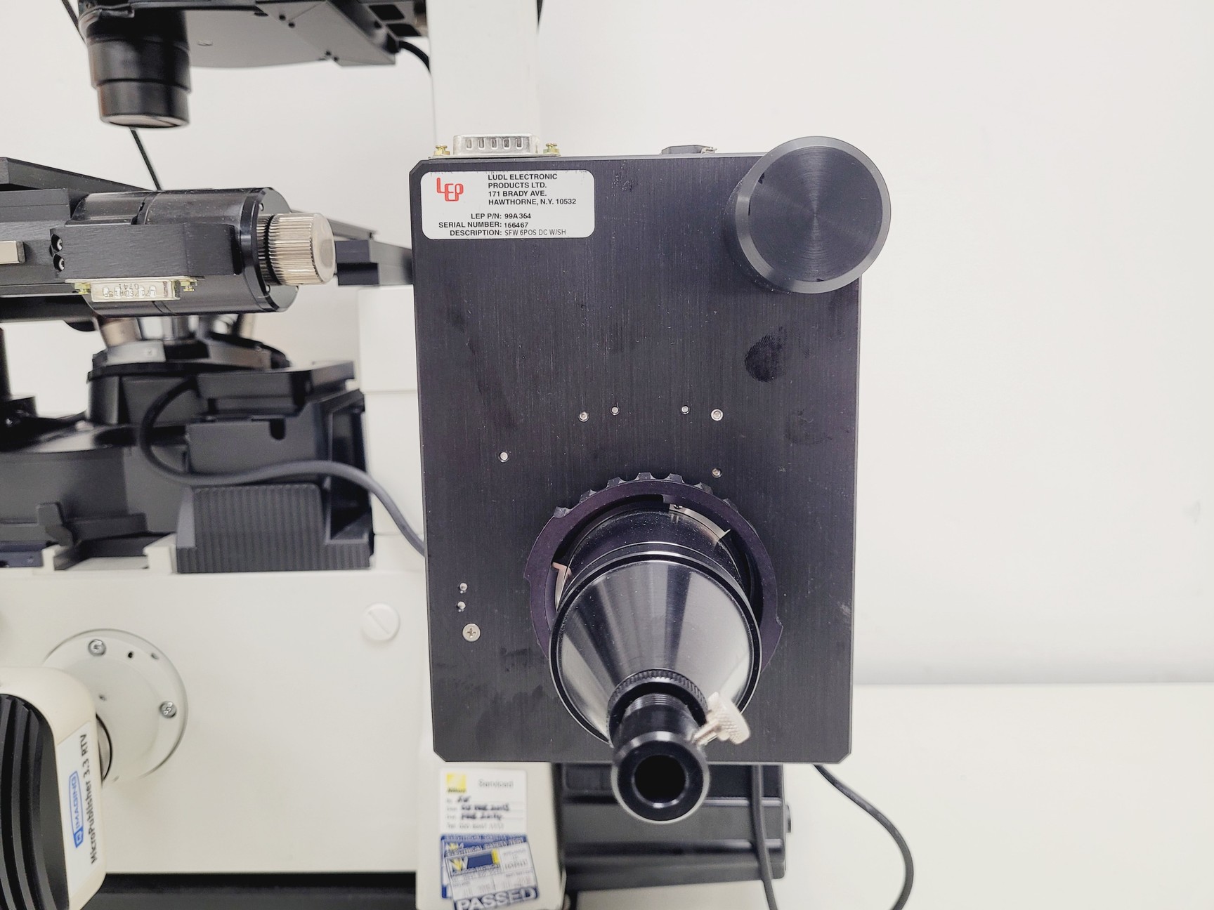 Inverted Microscope With Camera Nikon TE2000E Inverted Microscope Cameras, Fluorescence & Vibration ...