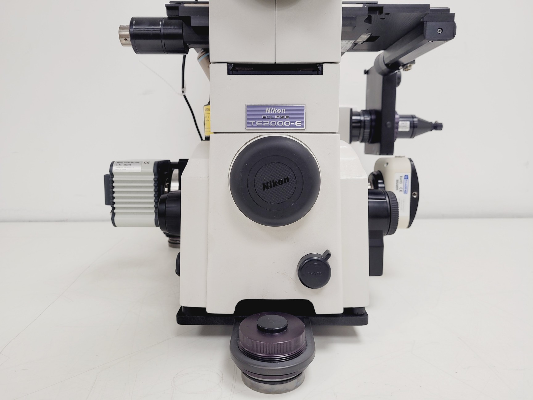Inverted Microscope With Camera Nikon TE2000E Inverted Microscope Cameras, Fluorescence & Vibration ...