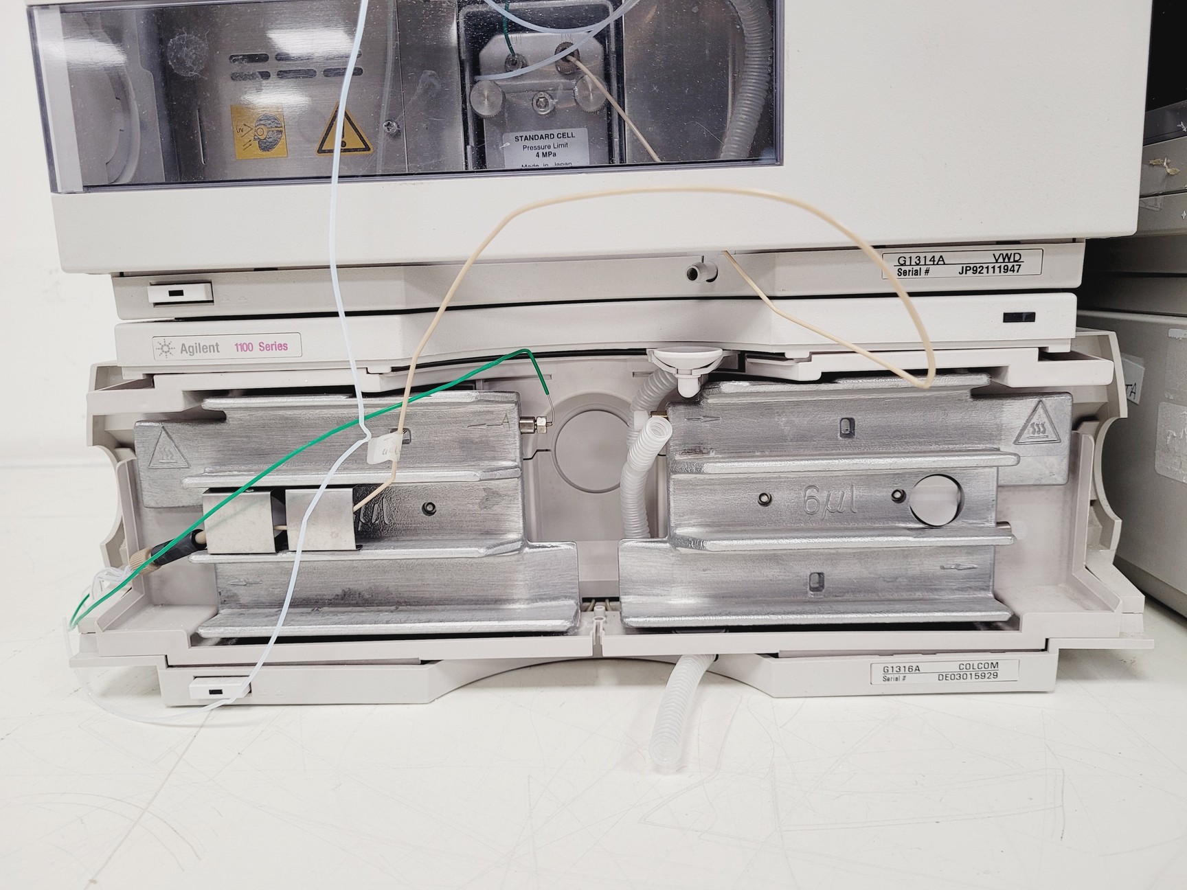 Image of Agilent 1100/1200 Series HPLC System G1316A, G1314A, G1364A, G1330B