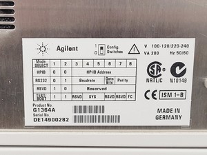 Thumbnail image of Agilent 1100/1200 Series HPLC System G1316A, G1314A, G1364A, G1330B