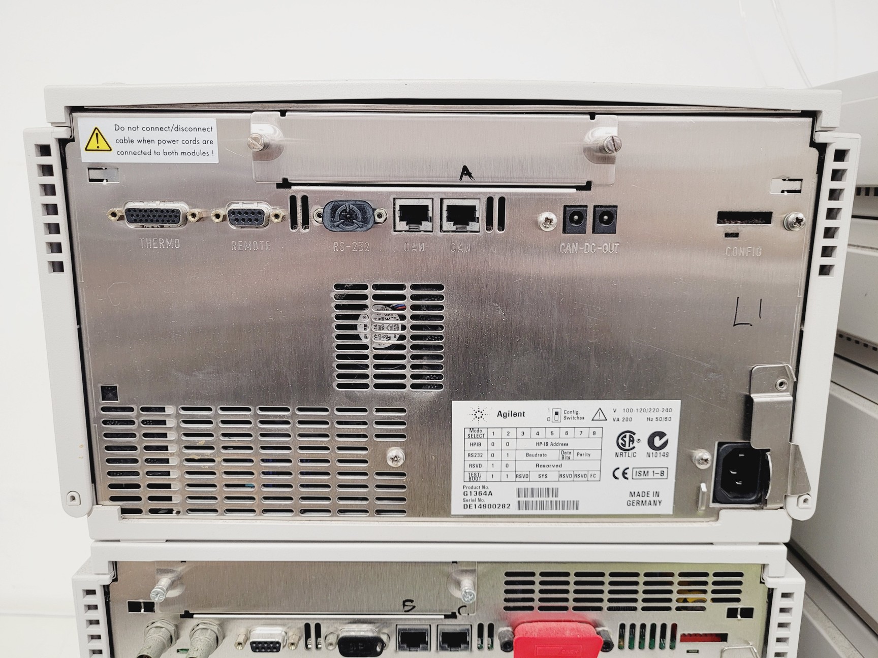 Image of Agilent 1100/1200 Series HPLC System G1316A, G1314A, G1364A, G1330B