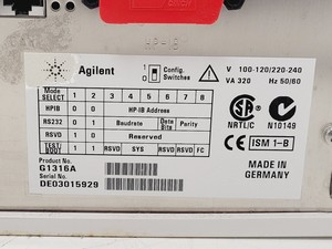 Thumbnail image of Agilent 1100/1200 Series HPLC System G1316A, G1314A, G1364A, G1330B