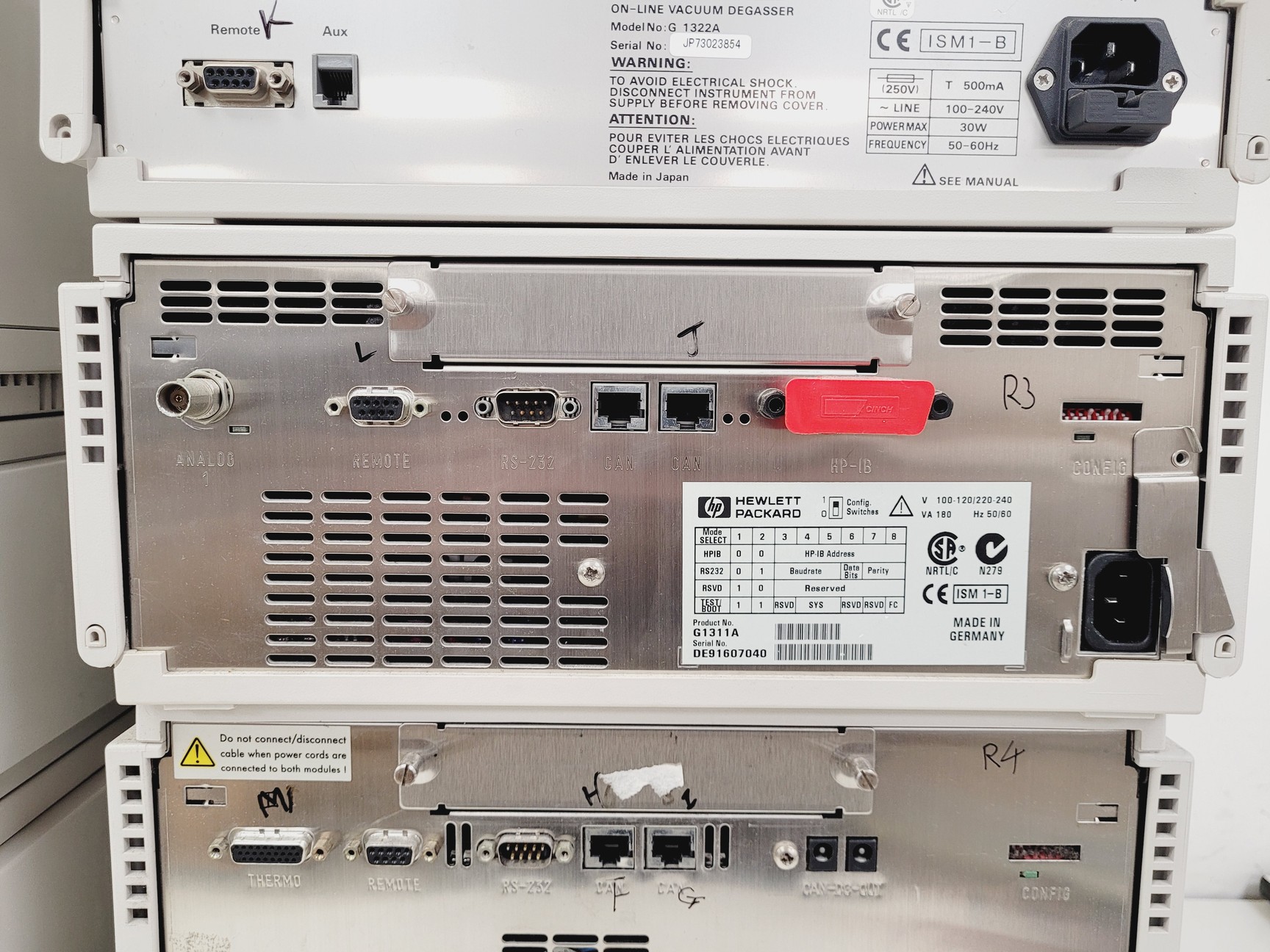 Image of Agilent 1100/1200 Series HPLC System G1316A, G1314A, G1364A, G1330B