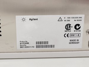 Thumbnail image of Agilent 1100/1200 Series HPLC System G1316A, G1314A, G1364A, G1330B