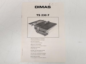 Thumbnail image of Dimas TS 230 F Portable Tile Cutter