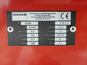 Thumbnail image of Dimas TS 230 F Portable Tile Cutter
