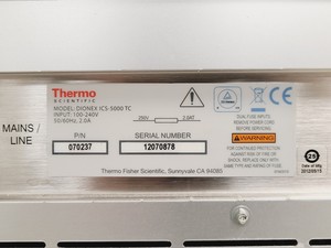 Thumbnail image of Thermo Scientific Dionex ICS-5000+ Ion Chromatography System