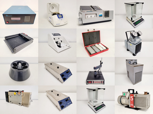 Thumbnail image of Mixed Job Lot of Laboratory Equipment -Techne, Perkin Elmer, Jun-Air, Mettler