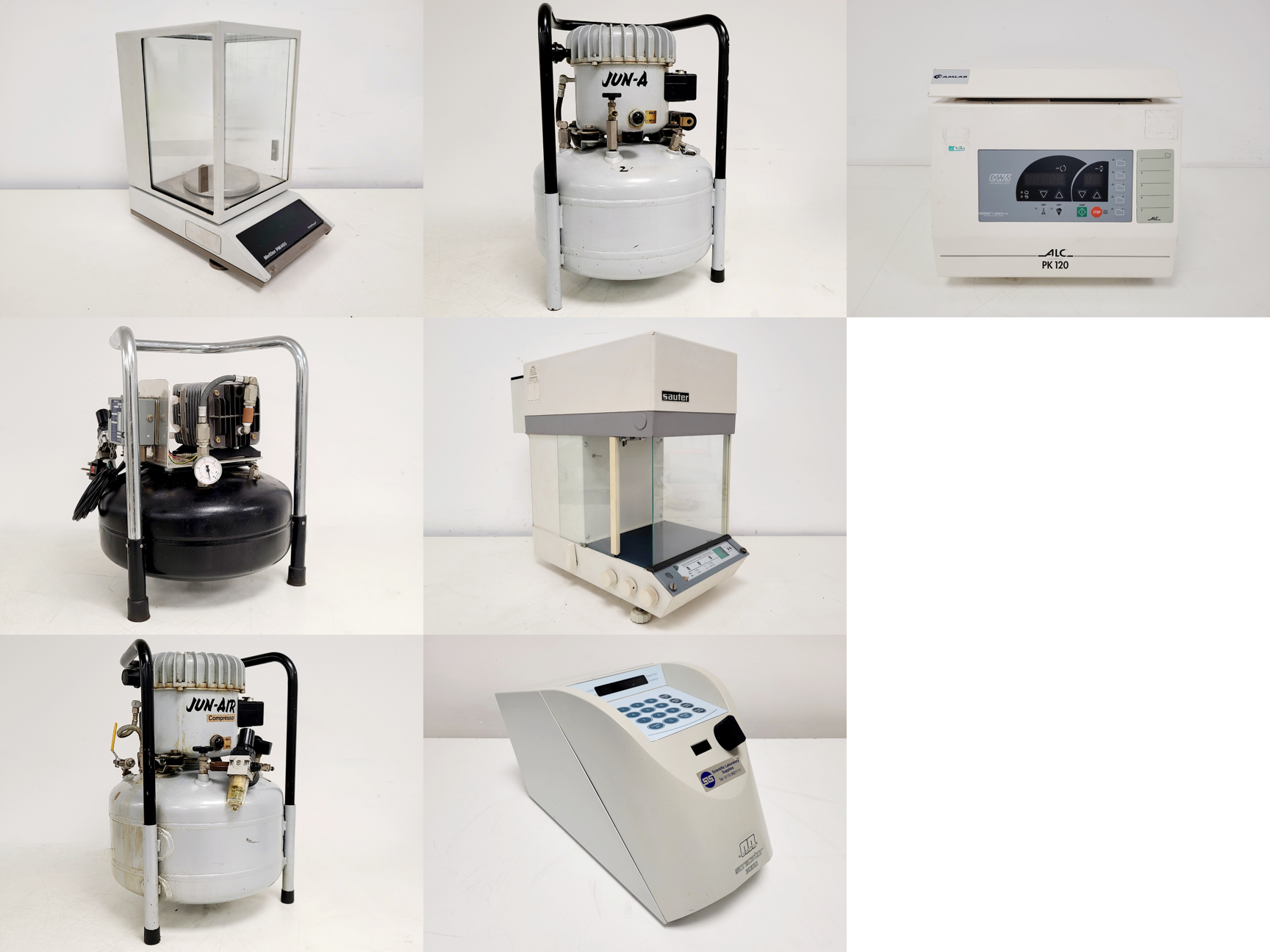 Image of Mixed Job Lot of Laboratory Equipment -Techne, Perkin Elmer, Jun-Air, Mettler