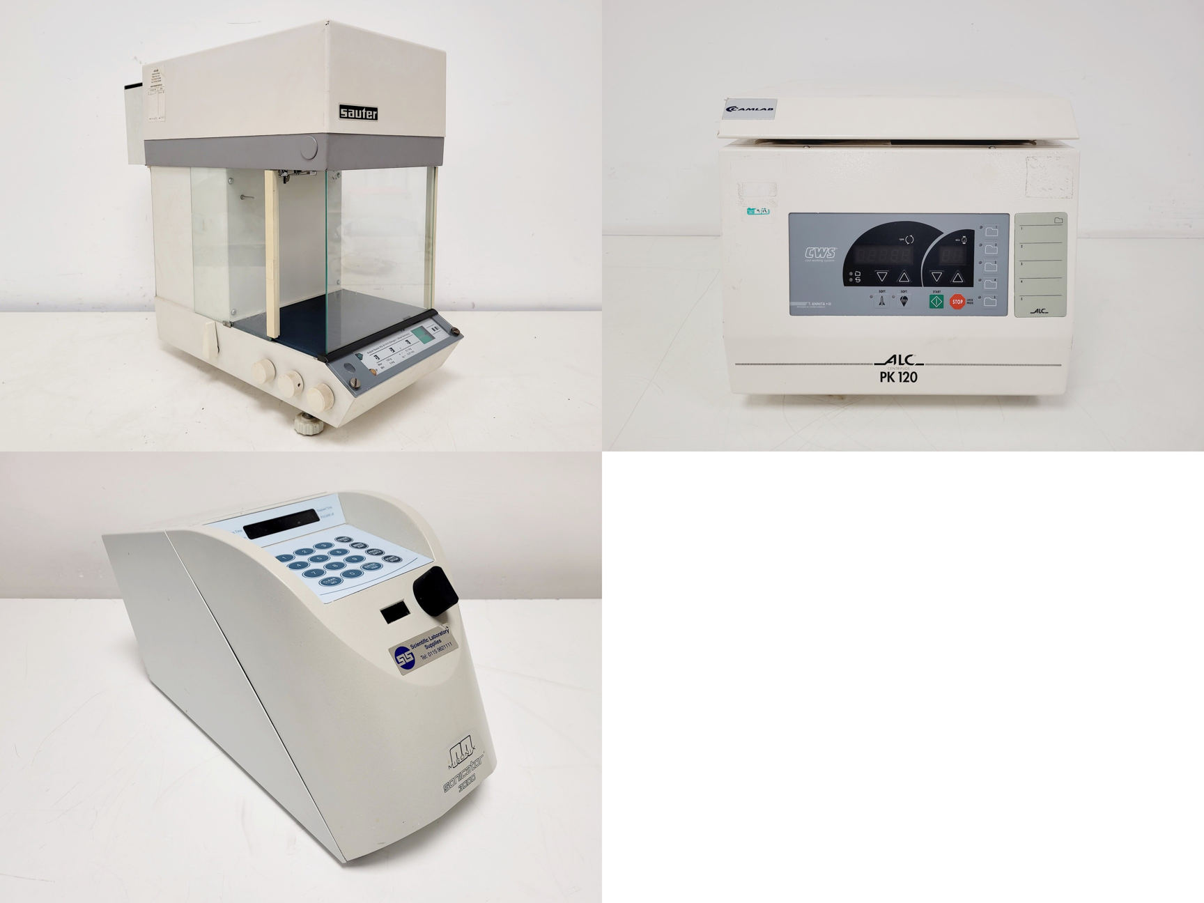 Image of Mixed Job Lot of Laboratory Equipment -Techne, Perkin Elmer, Jun-Air, Mettler