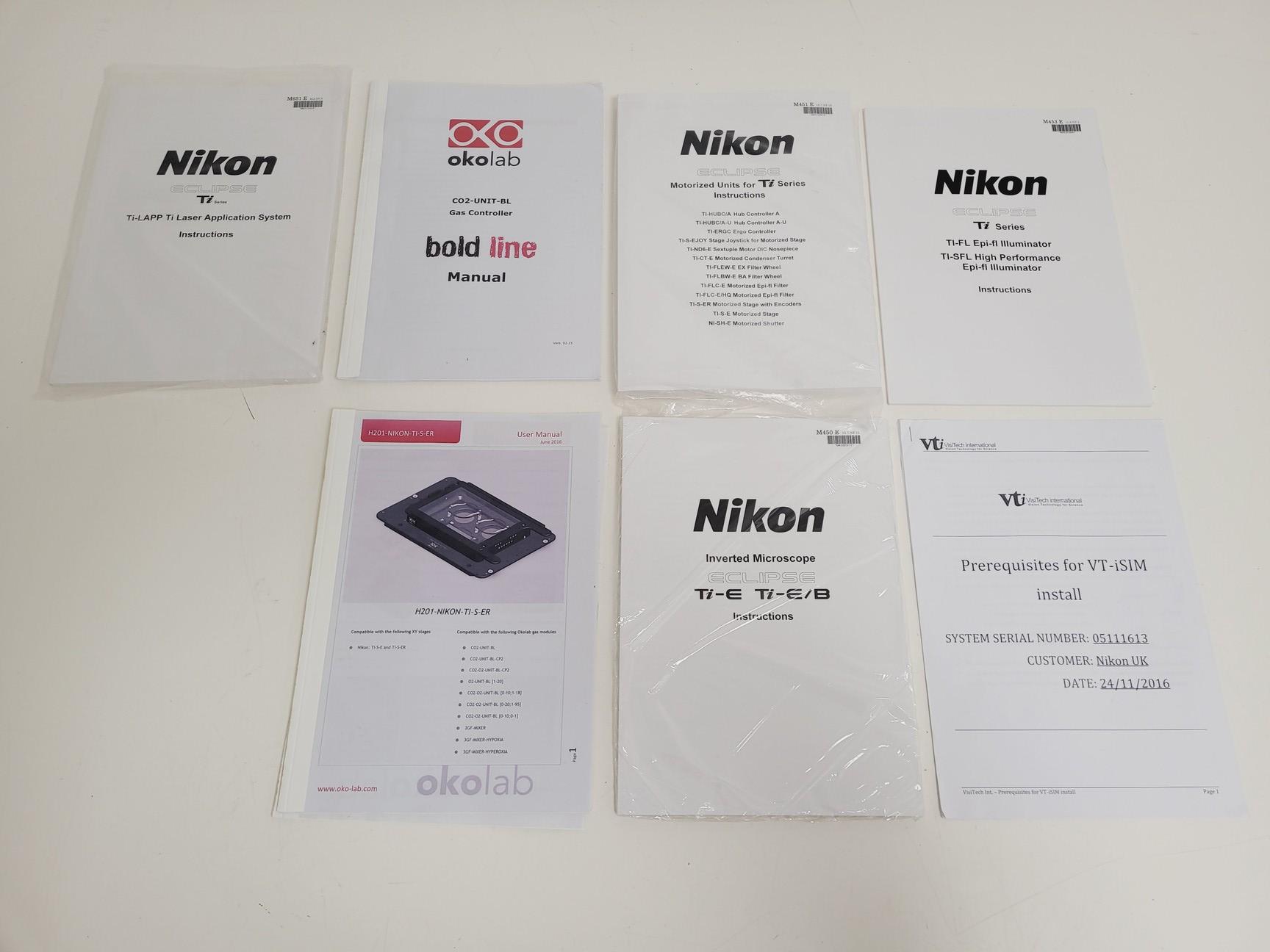 Image of Nikon Eclipse Ti/VT-iSIM Confocal Microscope System w/ PC & Software Lab