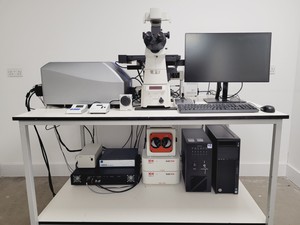 Thumbnail image of Nikon Eclipse Ti/VT-iSIM Confocal Microscope System w/ PC & Software Lab