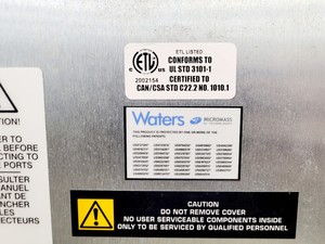 Thumbnail image of Waters Micromass ZQ Detector Mass Spectrometer Lab