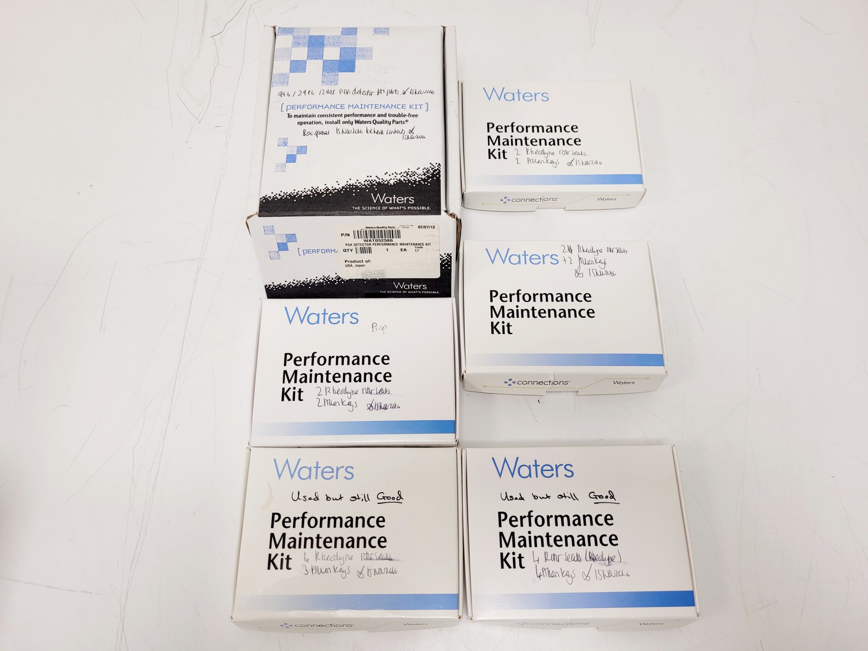 Image of Job Lot of Waters HPLC / LC-MS Spare Parts, Maintenance Kits & Consumables