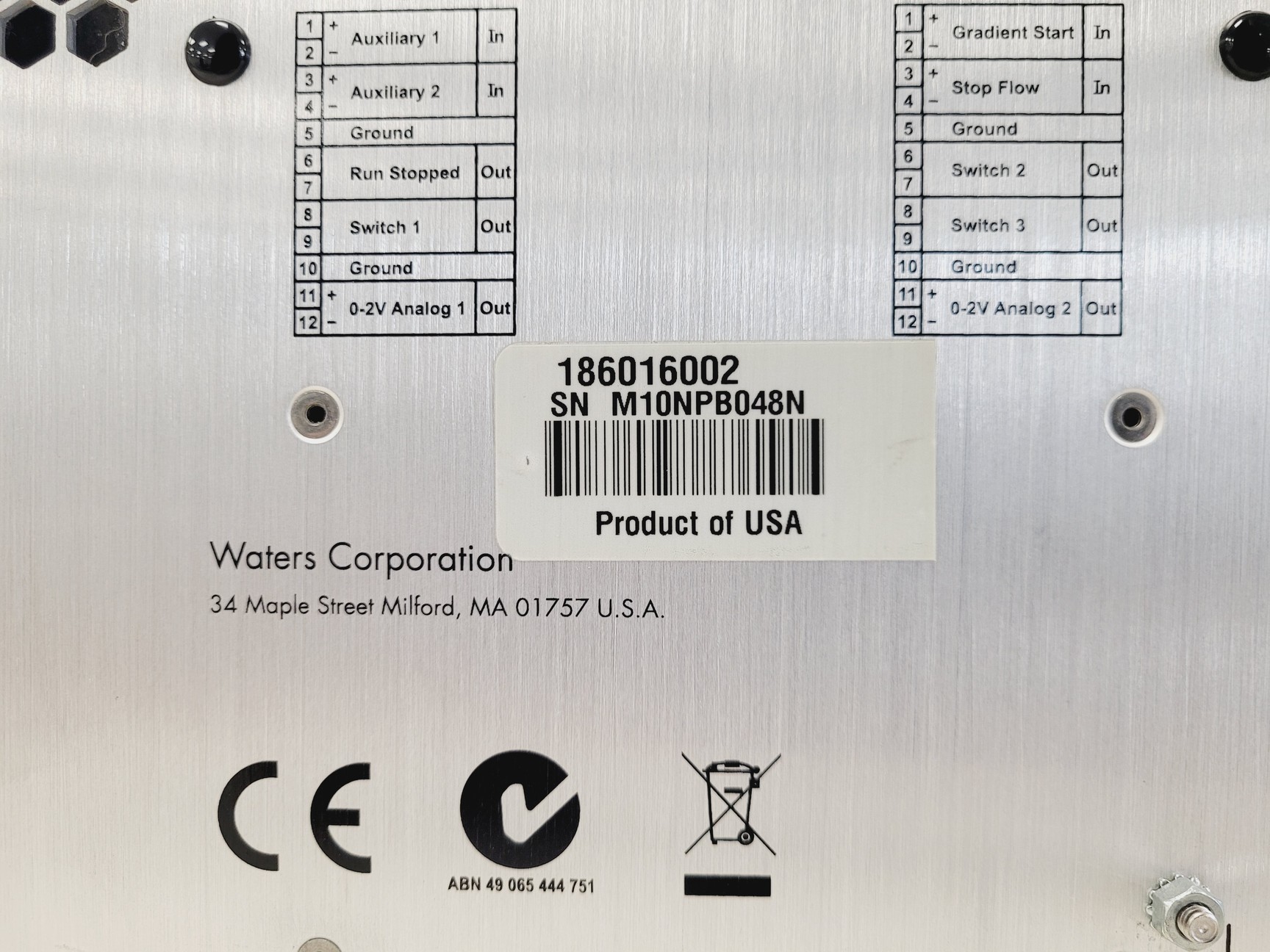 Image of Waters nanoACQUITY UPLC Binary Solvent Manager Lab