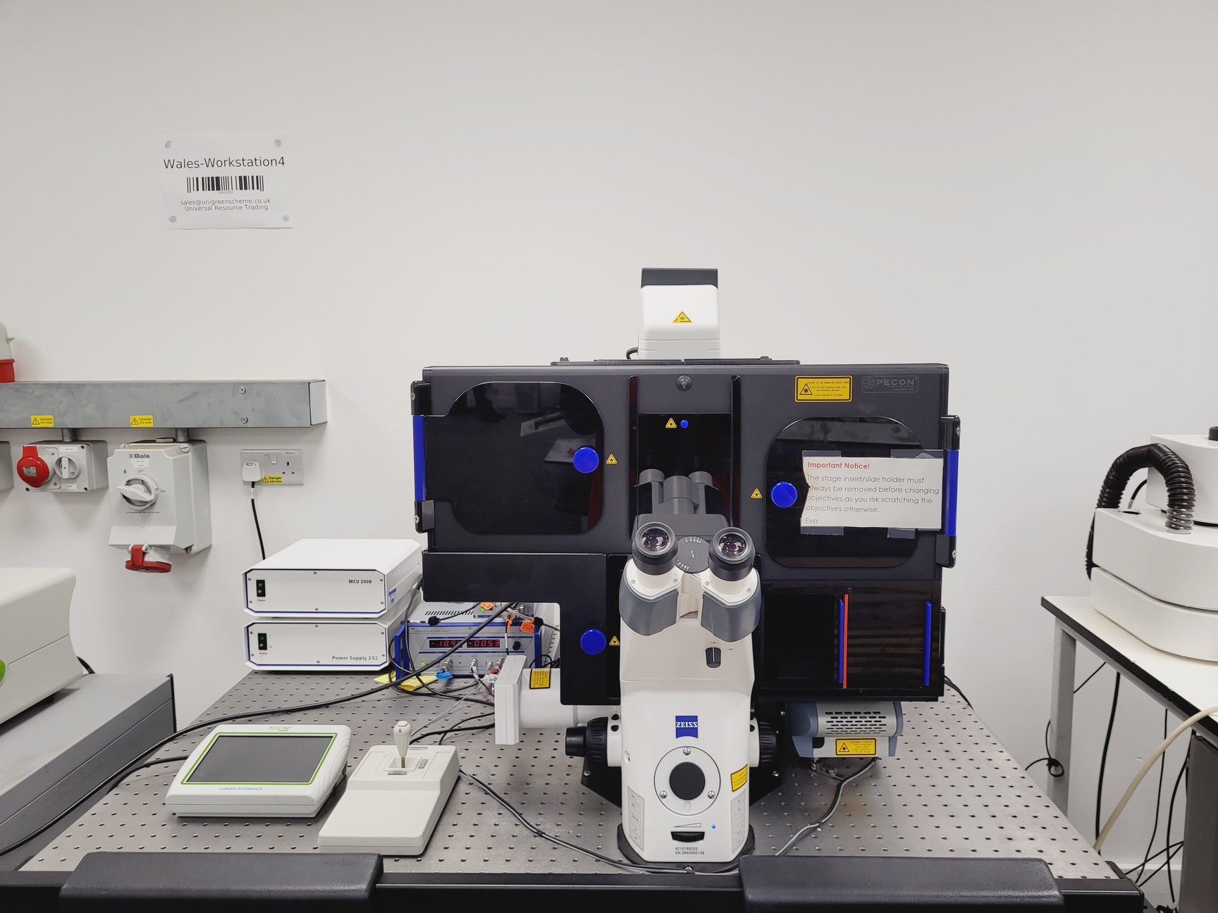 Image of Zeiss ELYRA PS.1 Confocal Microscope System w/ Observer.Z1, PC, Software & Optic