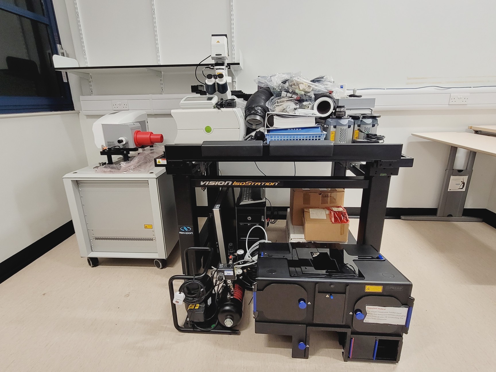 Image of Zeiss ELYRA PS.1 Confocal Microscope System w/ Observer.Z1, PC, Software & Optic