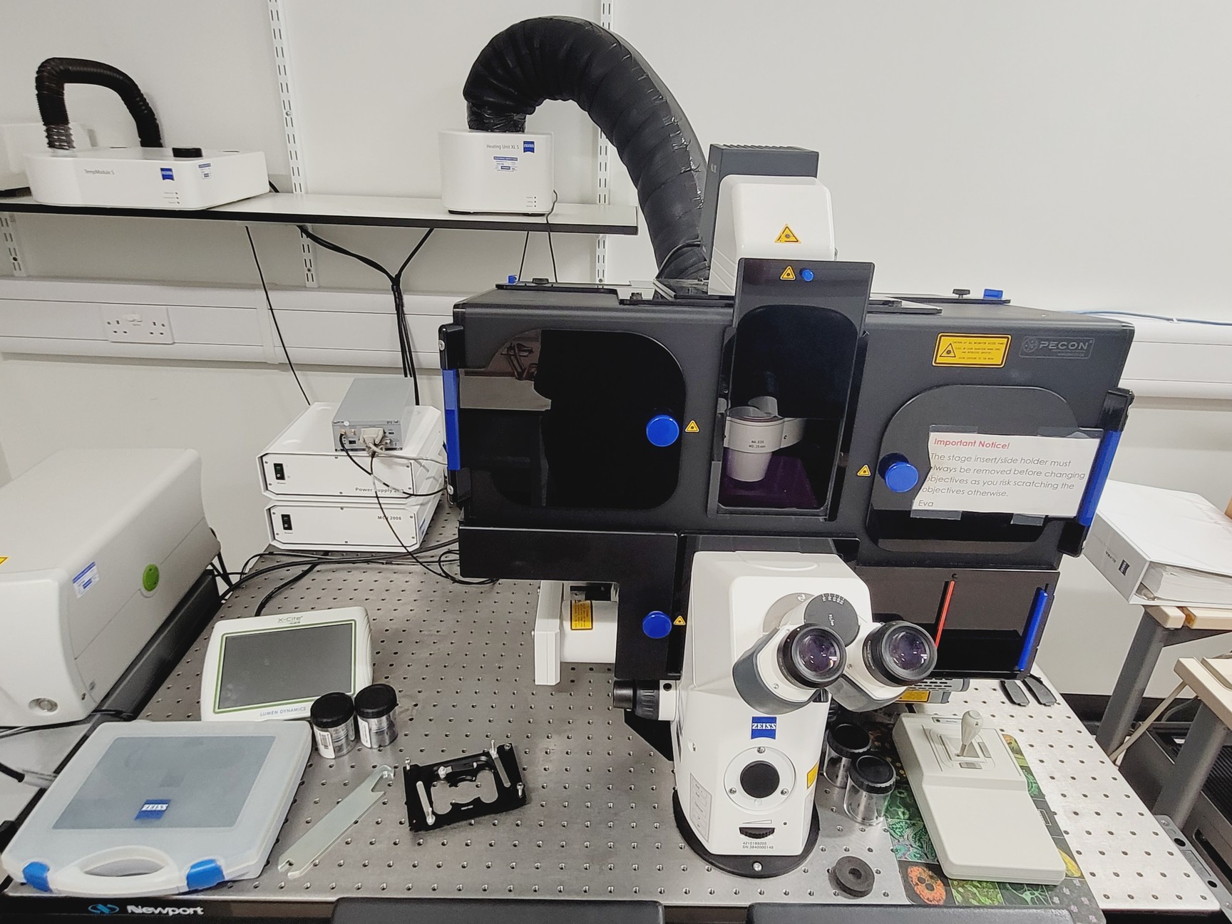 Image of Zeiss ELYRA PS.1 Confocal Microscope System w/ Observer.Z1, PC, Software & Optic