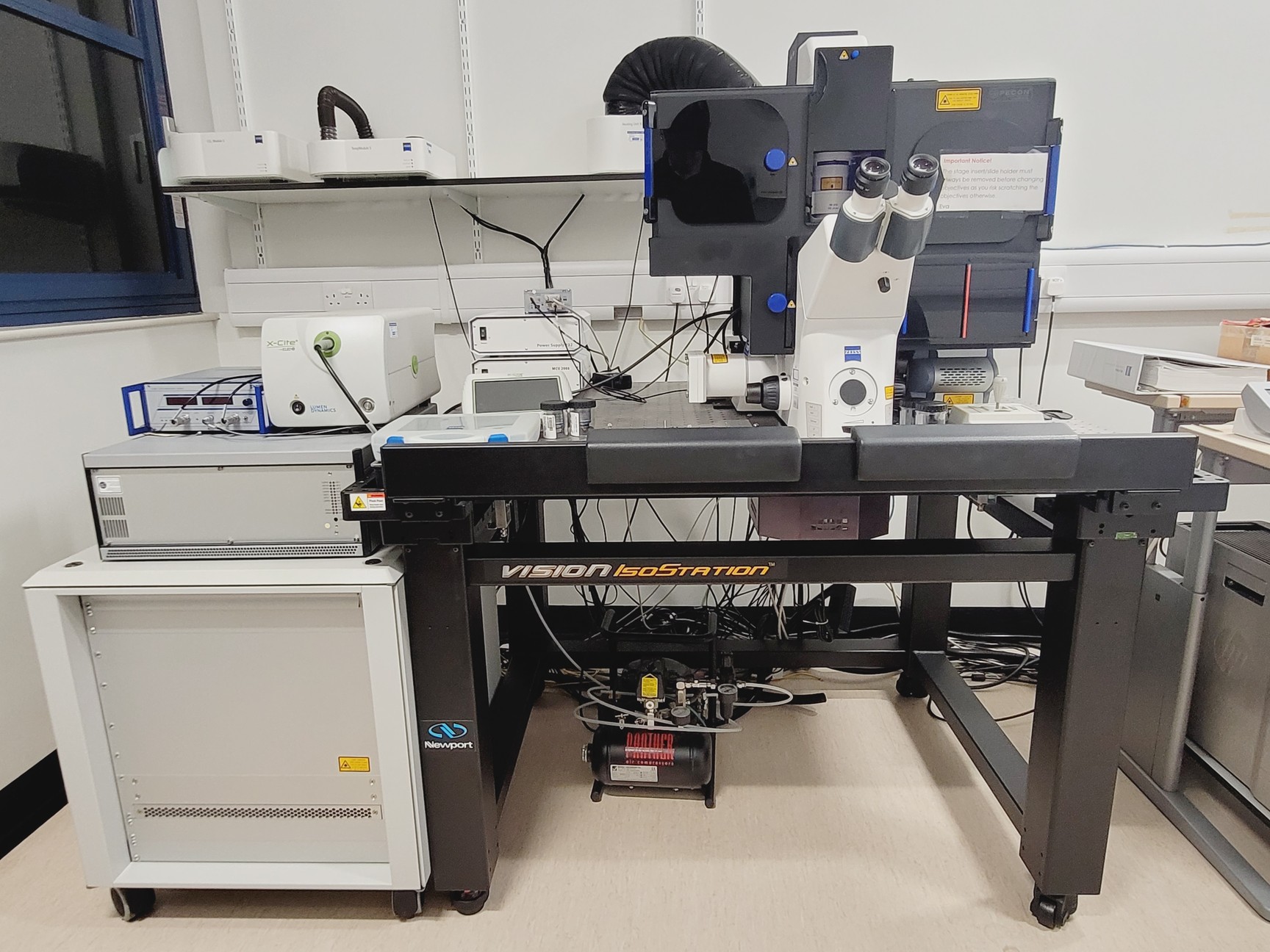 Image of Zeiss ELYRA PS.1 Confocal Microscope System w/ Observer.Z1, PC, Software & Optic
