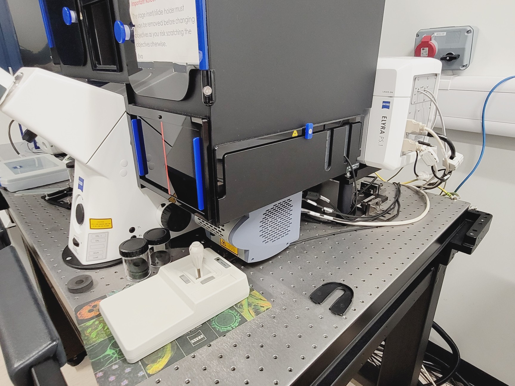 Image of Zeiss ELYRA PS.1 Confocal Microscope System w/ Observer.Z1, PC, Software & Optic