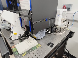 Thumbnail image of Zeiss ELYRA PS.1 Confocal Microscope System w/ Observer.Z1, PC, Software & Optic