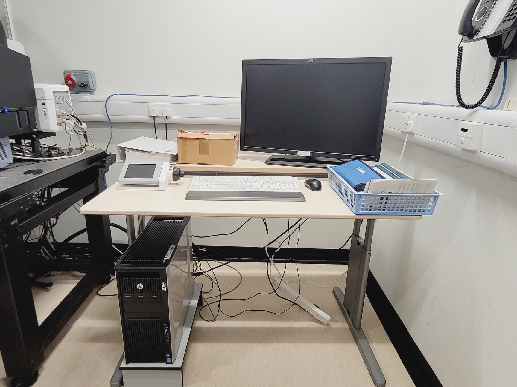 Image of Zeiss ELYRA PS.1 Confocal Microscope System w/ Observer.Z1, PC, Software & Optic