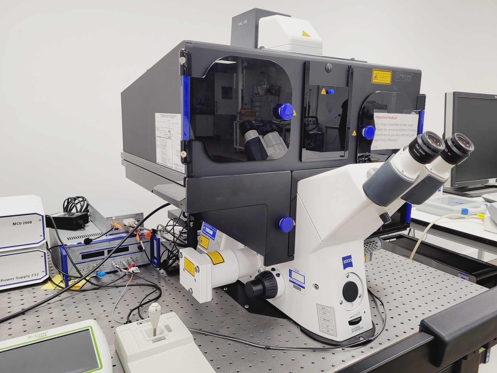 Image of Zeiss ELYRA PS.1 Confocal Microscope System w/ Observer.Z1, PC, Software & Optic