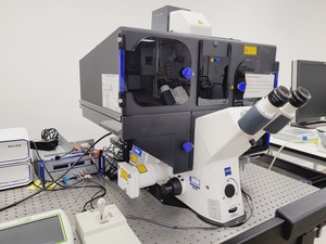 Thumbnail image of Zeiss ELYRA PS.1 Confocal Microscope System w/ Observer.Z1, PC, Software & Optic