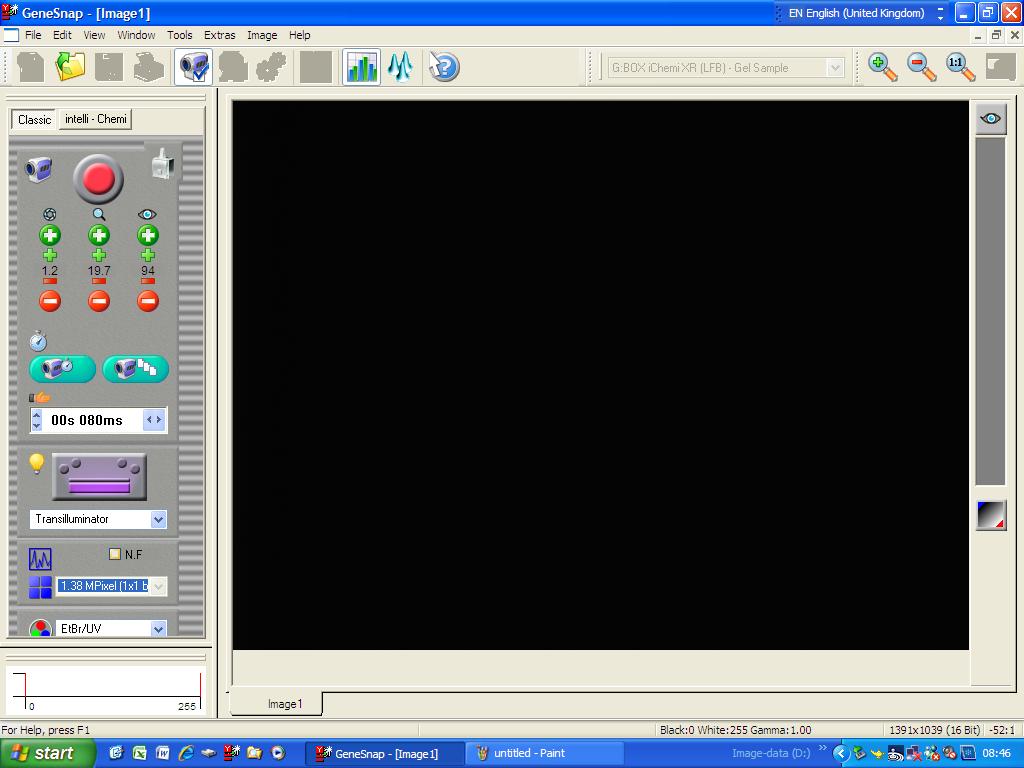 Image of Syngene GBOX Chemi 16 Chemiluminescence & Fluorescence Imaging System Lab