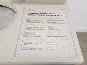 Thumbnail image of Beckman Coulter Optima L80 Ultracentrifuge