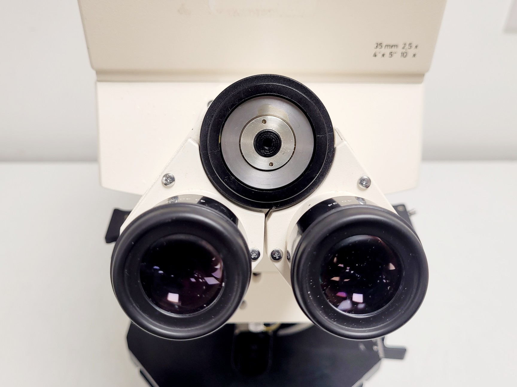 Image of Zeiss Axiophot Photomicroscope w/ HBO 100, G509159, 5 x Objectives 